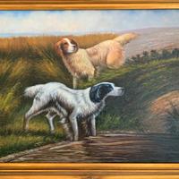 Dipinto " cani "