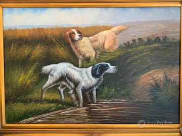 Dipinto " cani "