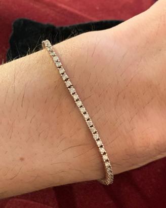 Braccialetto Tennis con Swarovski