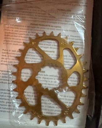 Corona mtb 32 denti cruel components doppia camme