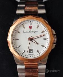 OROLOGIO LAMBORGHINI IN ORO ROSA SWISS MADE 2250€