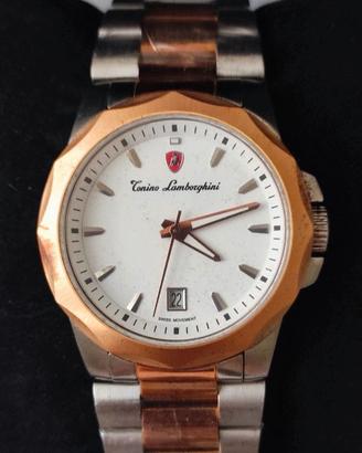 OROLOGIO LAMBORGHINI IN ORO ROSA SWISS MADE 2250€
