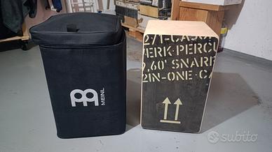Schlagwerk - CP404 BLK - 2inOne Snare Cajon Black 