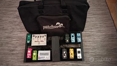 Pedaliera  con 12 pedali chitarra elettrica