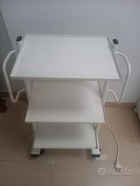 Carrello metallico elettrificato  come nuovo