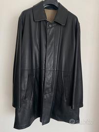 Giaccone Loro Piana&C. Lana reversibile in pelle