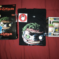 Funko Pop 273 The Joker GLOW + t-shirt