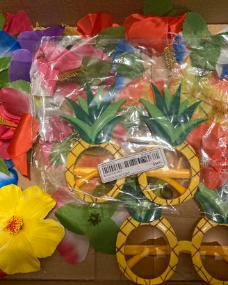 Set party tropical  hawaiano