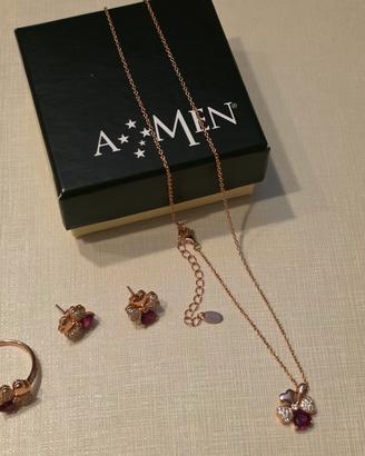 Parure quadrifoglio  Amen