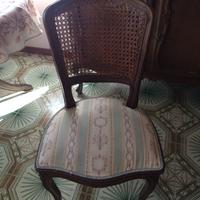 6 sedie in legno per soggiorno/tinello