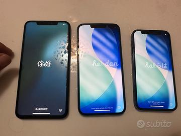 Iphone 13 + 12 mini + Xs max