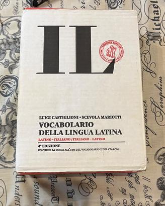 Vocabolari della lingua latina di Castiglioni