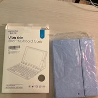 Custodia + Tastiera per iPad 10.2/Air3/Pro 10.5.