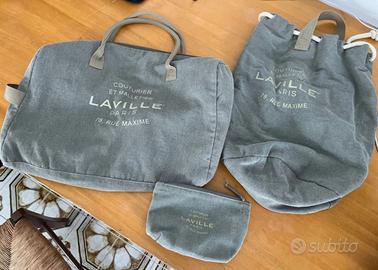 Set borse da viaggio LAVILLE PARIS 20€
