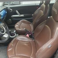 Tappezzeria sedili interni in pelle mini r56 e r50