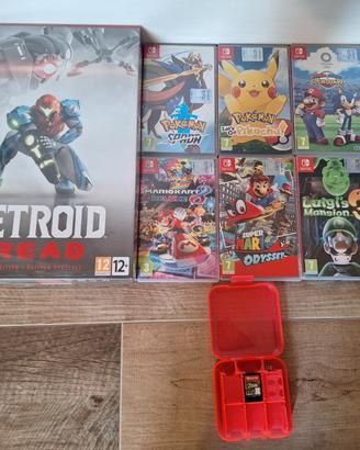 Giochi Nintendo Switch Mario/Pokemon/Zelda/Metroid