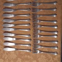 Servizio posate da pesce san marco argento 800