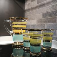 Servizio stima anni ‘60 caraffa bicchieri sabbiati