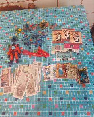 GIOCHI VINTAGE GORMITI FICHES ACYION FIGURE BARBIE