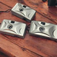 Set 3 Fotocamere Analogiche 35mm Vintage