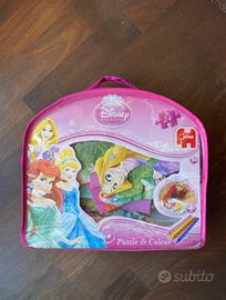 Puzzle principesse disney double face