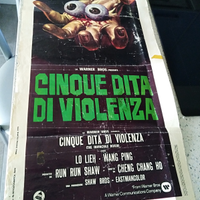 Locandina cinque dita di violenza