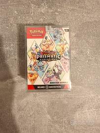 Pokemon Prismatic Booster Bundle ENG Inglese