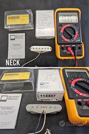 SEYMOUR DUNCAN Antiquity II Surfer Strat NECK