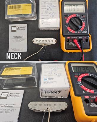 SEYMOUR DUNCAN Antiquity II Surfer Strat NECK