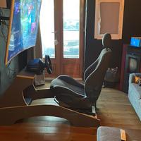 Thrustmaster t300 + struttura