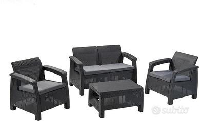 Splendido Set da Giardino "Corfu Lounge Set"
