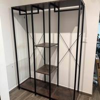 Giardaroba/attaccapanni 120x40x167 nuovo