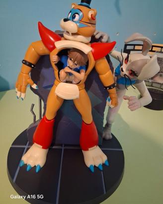 Statua funko Glamrock Freddy e Gregory