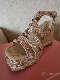 Sandali Alma En Pena V265901 Suede Vison