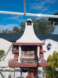 Barbecue in muratura