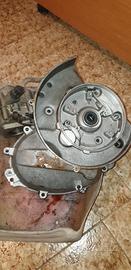 blocco motore ape 50 smontato