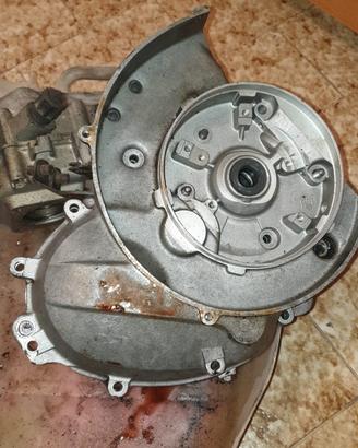 blocco motore ape 50 smontato