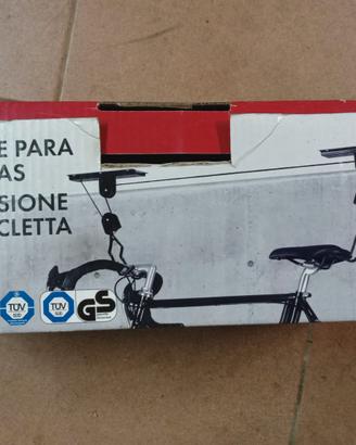 sospensione a soffitto per bicicletta