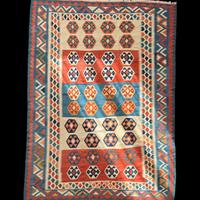 Grande tappeto Kilim fatto a mano (210cm x 145cm)