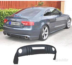 DIFFUSORE PER AUDI A5 COUPE CABRIO 07-11 LOOK RS5