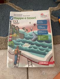 Libro di testo mappe e tesori 2 media zanichelli