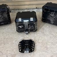 Tris valigie  alluminio bmw Gs ADV 1200/1250