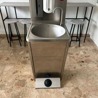 COPPIA DI LAVANDINI INOX AUTONOMI CON PE