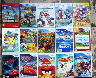 Giochi Wii ORIGINALI ed accessori