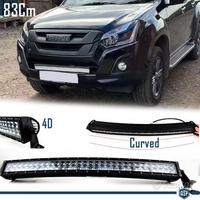 Barra Led Curva Regolabile Isuzu Trooper D-Max Suv
