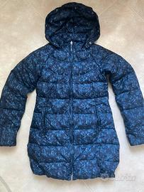 Giubbotto donna invernale blu fantasia elegante – 