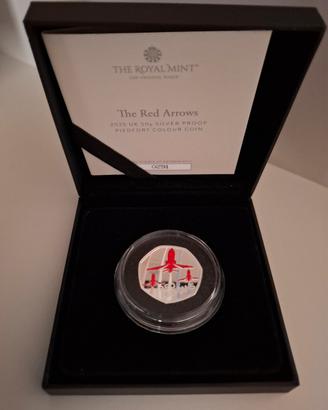 Royal Mint Air Force Red Arrows Moneta Frecce ross