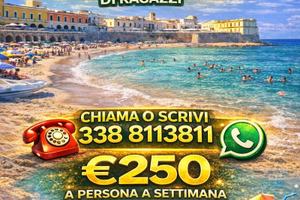 3 case adiacenti a gallipoli 10 posti luna