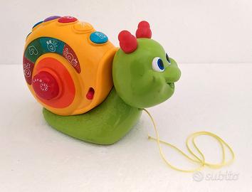 Chicco Lumaca a batteria gioco con luci e suoni