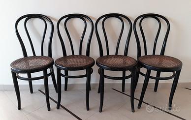 Sedie in legno curvato J&J KOHN